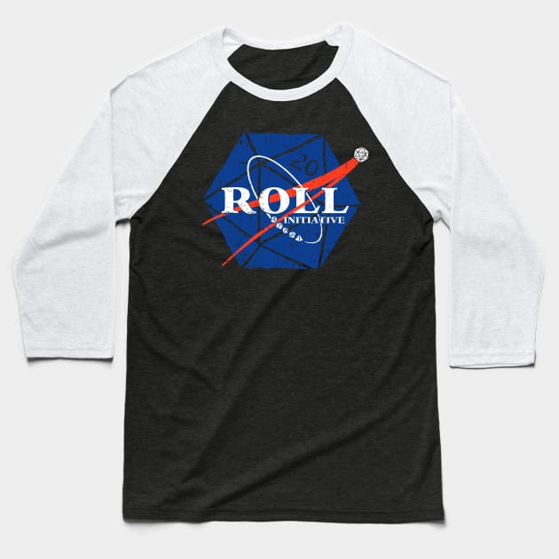 Roll for Initiative Baseball T-Shirt by kg07_shirts